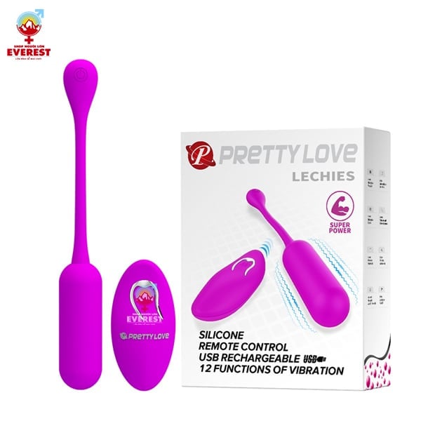 Trứng rung Pretty Love Lechies 12 chế độ rung thế hệ mới 1