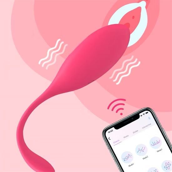 Trứng rung thường được làm từ silicon y tế hoặc các vật liệu an toàn cho da