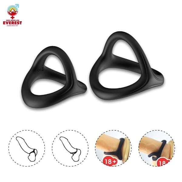 Vòng đeo tinh hoàn được thiết kế để đeo quanh gốc dương vật