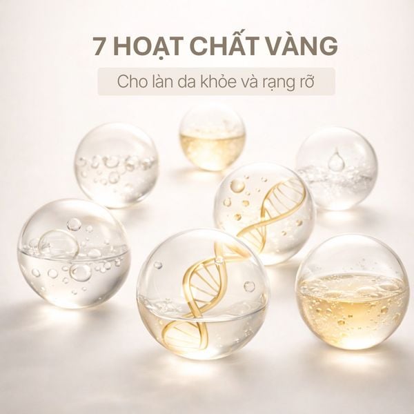 7 Hoạt Chất Vàng Trong Mỹ Phẩm Giúp Da Khỏe Mạnh & Rạng Rỡ