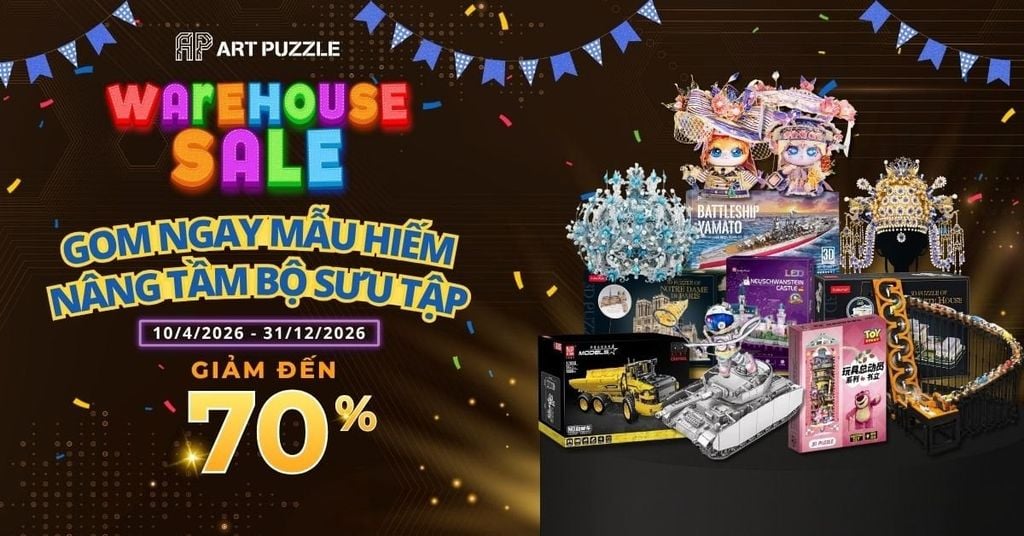 WAREHOUSE SALE - XẢ KHO CỰC MẠNH - GIẢM ĐẾN 70%