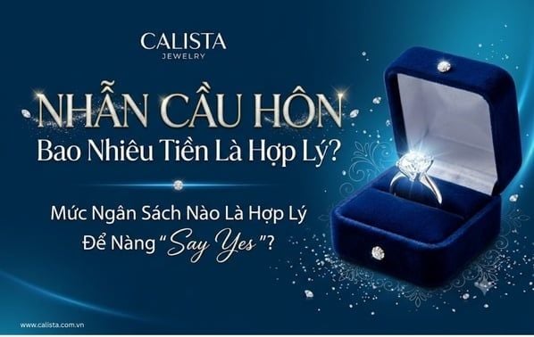 Nhẫn Cầu Hôn Bao Nhiêu Tiền Là Hợp Lý?  Mức Ngân Sách Nào Là Hợp Lý Để Nàng 