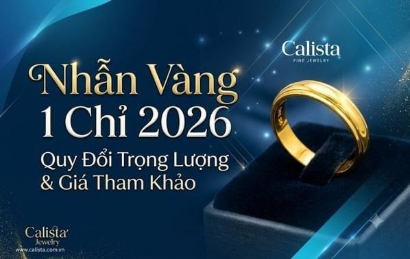 Nhẫn Vàng 1 Chỉ 2026: Quy Đổi Trọng Lượng & Giá Tham Khảo