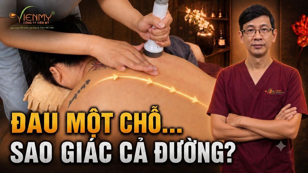Từ “đau đâu giác hơi đó” đến Giác nhiệt theo Kinh Cân: Cách nâng hiệu quả và giá trị liệu trình đau nhức
