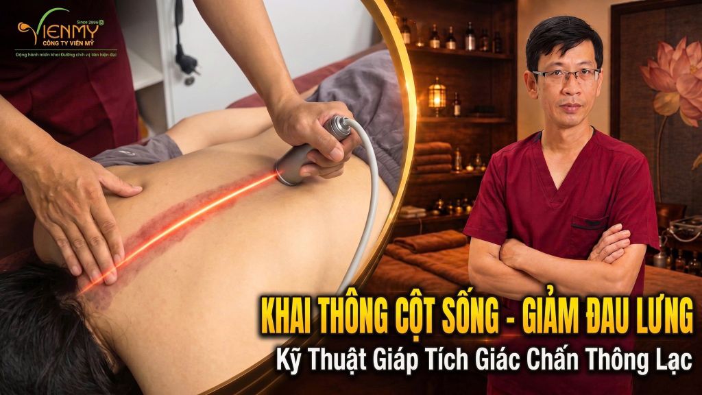 Giác hơi giảm đau mỏi lưng: Vì sao nên massage rung trước – giác nhiệt sau?