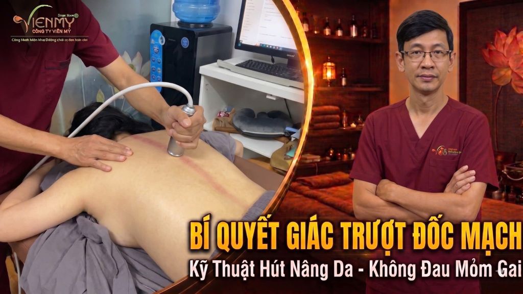 Đau lưng có nên giác hơi trực tiếp trên cột sống? Cách thực hiện Giác nhiệt Đốc Mạch an toàn