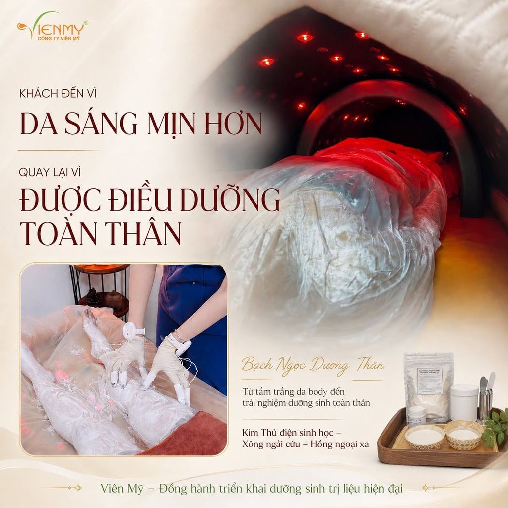 5 bước triển khai Bạch Ngọc Dưỡng Thân: Mẫu liệu trình trắng da dưỡng sinh cho spa tham khảo