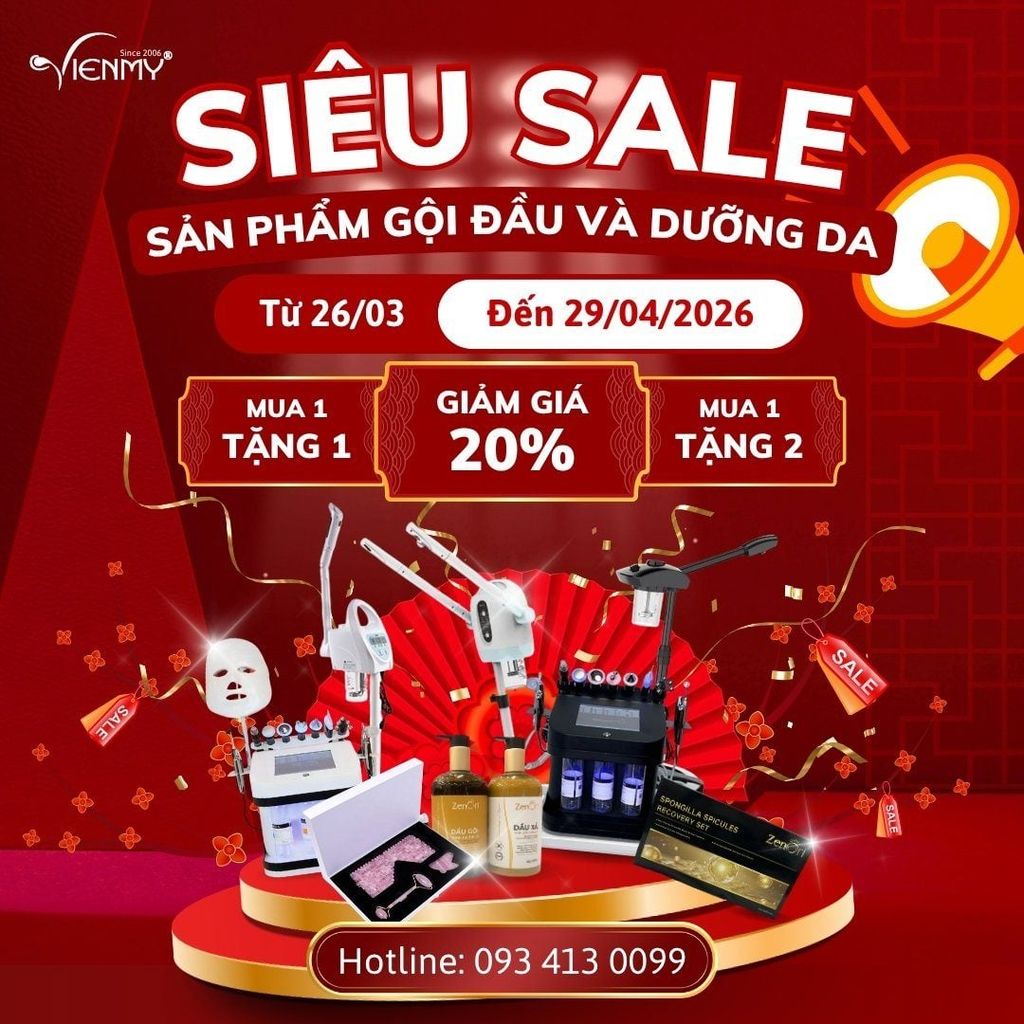 Khuyến mãi tháng 4/2026: Gợi ý nâng cấp Gội đầu dưỡng sinh và Dưỡng da để triển khai nhanh tại spa