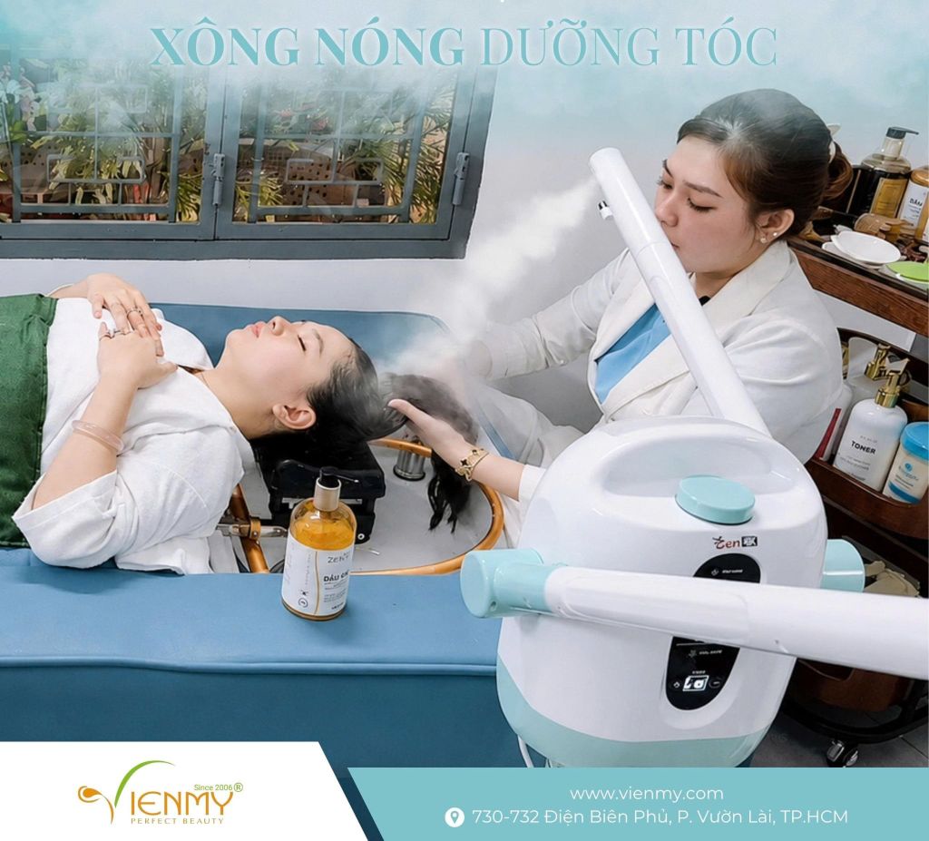 Cần xông nóng - điểm nâng cấp mới cho Gội đầu dưỡng sinh hiện đại