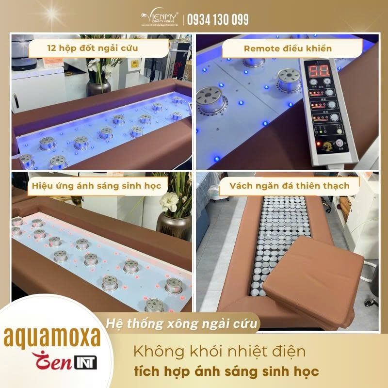 Cứu ngải không khói trong AquaMoxa: Nền của các liệu trình dưỡng sinh hiện đại