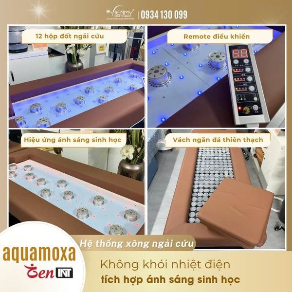 Cứu ngải không khói trong AquaMoxa: Nền của các liệu trình dưỡng sinh hiện đại