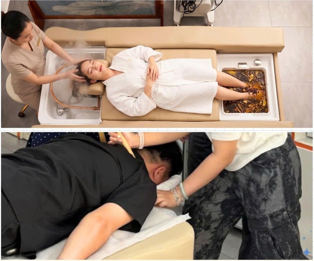 Gội đầu dưỡng sinh kết hợp ngâm chân và massage foot: Hướng setup spa giúp tăng giá trị trải nghiệm