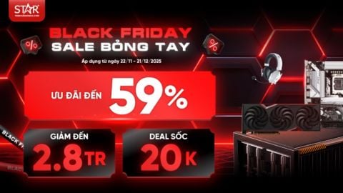 BLACK FRIDAY 2025 – SALE BỎNG TAY ĐẾN 59% | GIẢM SỐC TỚI 2.8 TRIỆU