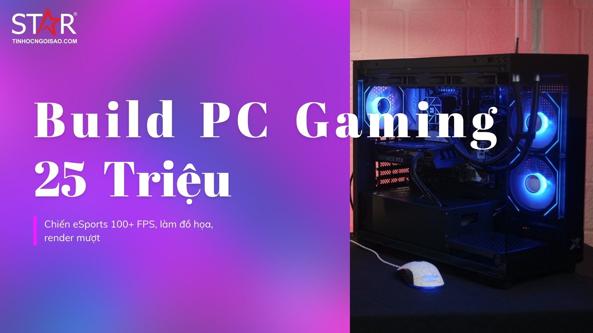 Build PC Gaming 25 Triệu 2025 – Cấu Hình Chuẩn, Chơi Game Mượt ...