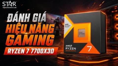 Đánh giá hiệu năng gaming Ryzen 7 7700X3D: FPS thực tế có gần Ryzen 7 7800X3D?