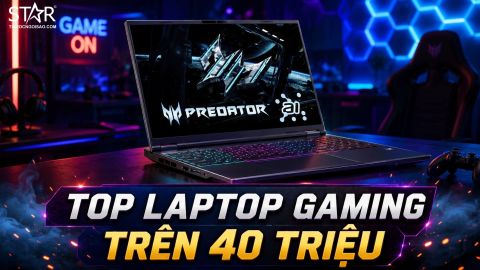 Top 6 laptop gaming trên 40 triệu đáng cân nhắc năm 2026