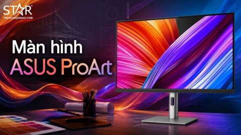 Màn hình ASUS ProArt có phù hợp thiết kế, kiến trúc và dựng phim?