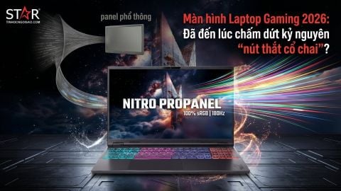 Màn hình Laptop Gaming 2026: Đã đến lúc chấm dứt kỷ nguyên “nút thắt cổ chai”?
