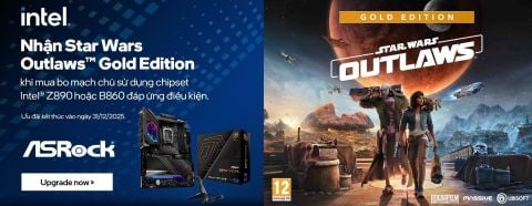 Nhận Ngay Star Wars Outlaws™ Gold Edition Khi Mua Bo Mạch Chủ ASRock Z890/B860