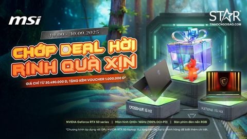 Chớp Deal Hời, Rinh Quà Xịn Cùng MSI