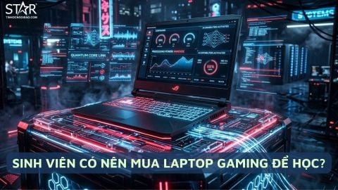 Sinh viên có nên mua laptop gaming để học? Bài toán đầu tư 4 năm cùng Acer Nitro ProPanel