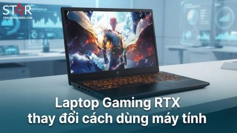 Laptop Gaming RTX đang dần thay thế máy trạm đồ họa, AI như thế nào?