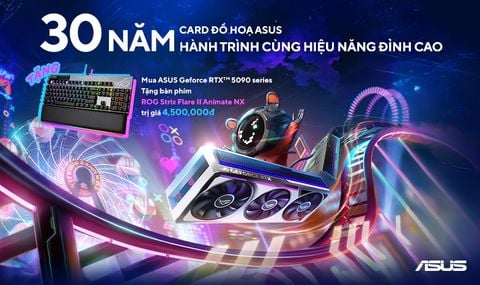 Card đồ họa ASUS: 30 Năm – Hành trình cùng hiệu năng đỉnh cao