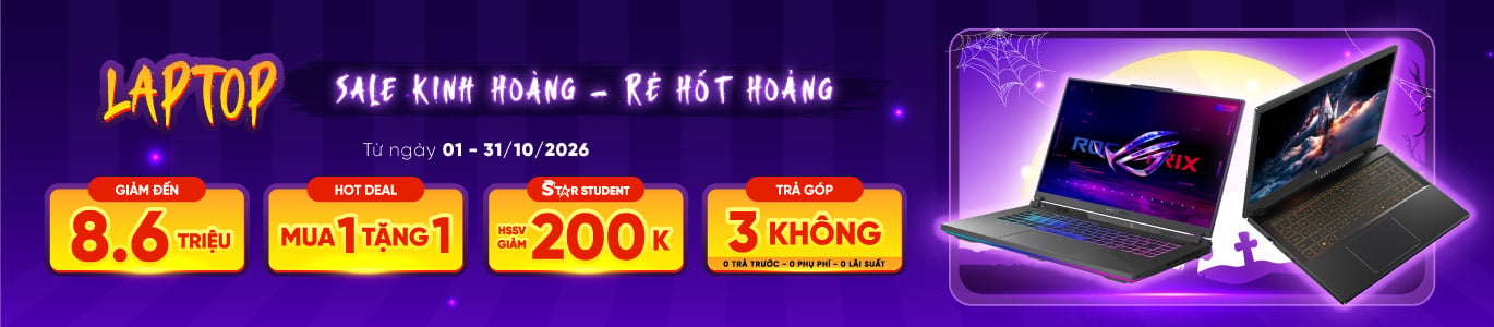 Khuyến mãi Laptop