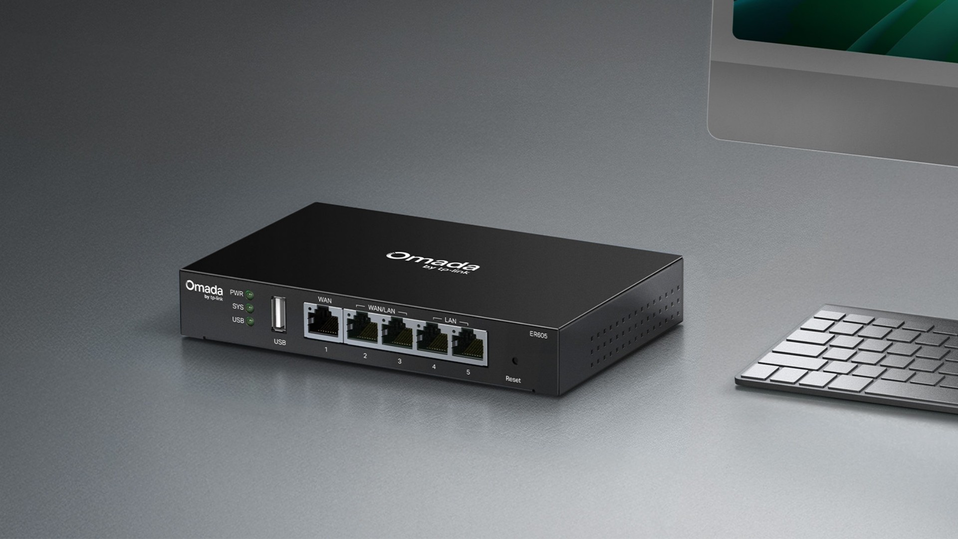 Trái tim hệ thống - Switch Cân Bằng Tải VPN Gigabit Omada ER605
