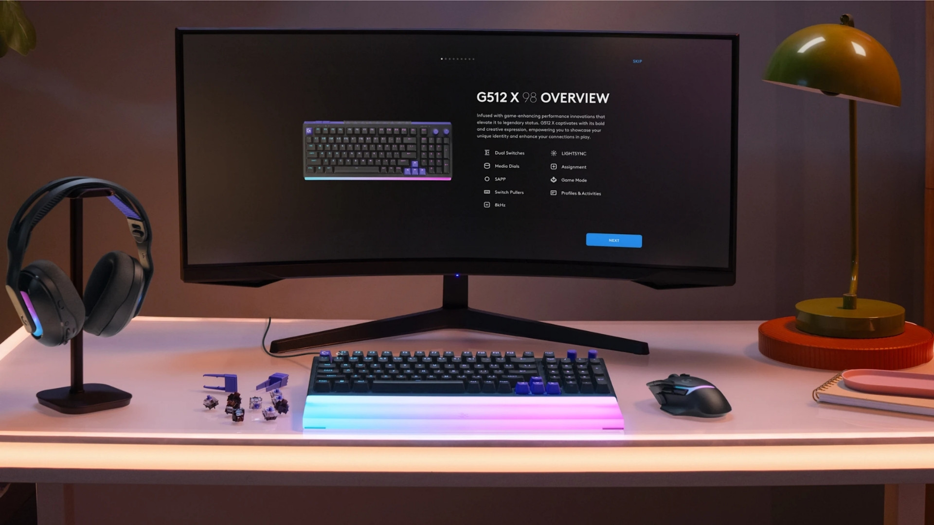 Logitech G512 X 98 TMR Black Tactile - Công nghệ Analog TMR