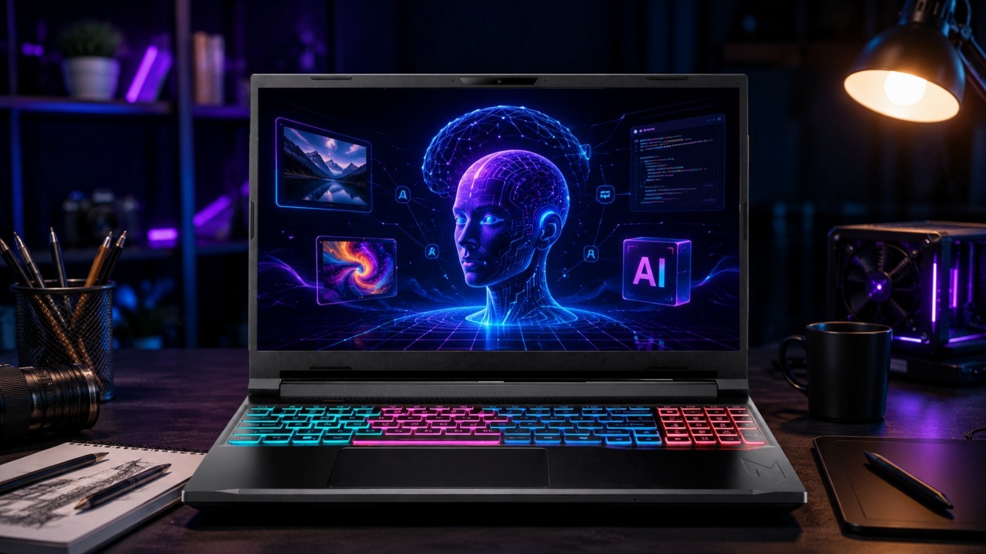 Laptop Acer Nitro ProPanel còn mạnh ở khả năng AI