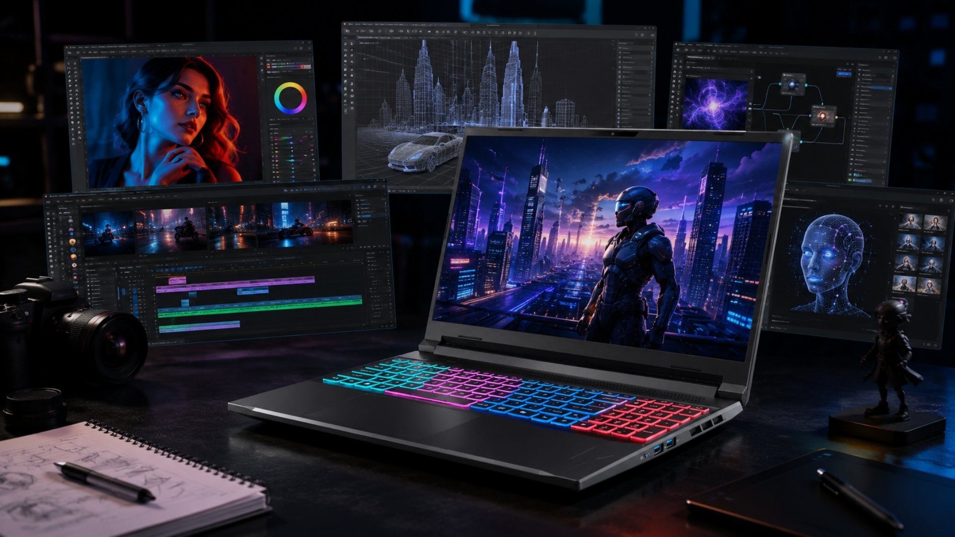 Trải nghiệm thực tế khi học ngành thiết kế đồ họa trên Acer Nitro ProPanel
