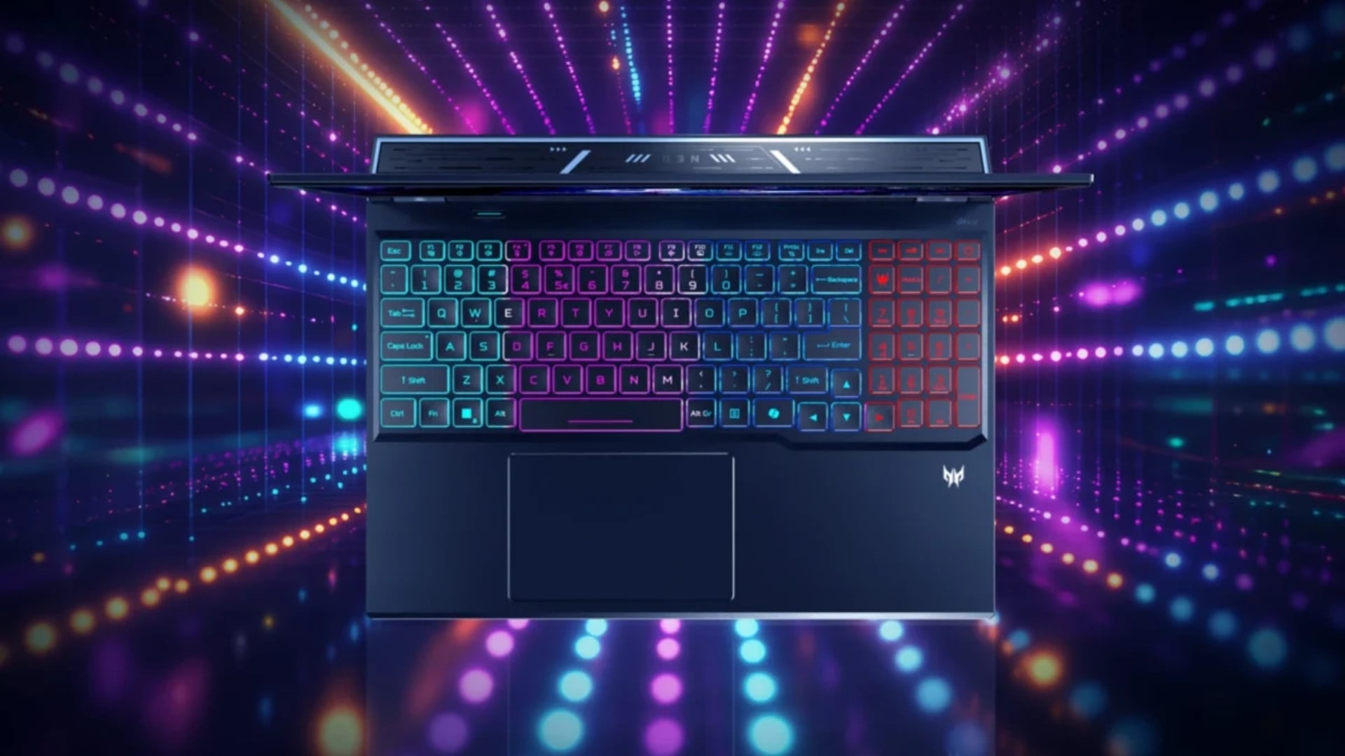 Laptop gaming Acer Predator Helios Neo 16 PHN16-I31-72XE - Bàn phím RGB 4 vùng