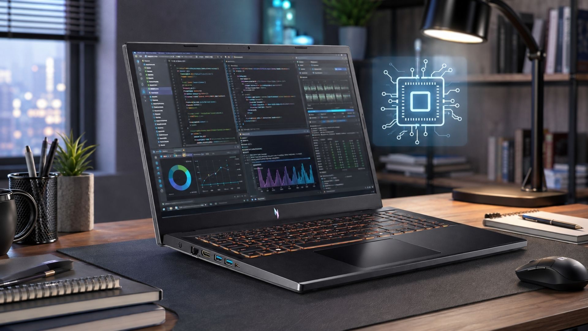 CPU laptop gaming đảm nhiệm phần lớn hoạt động tính toán chung