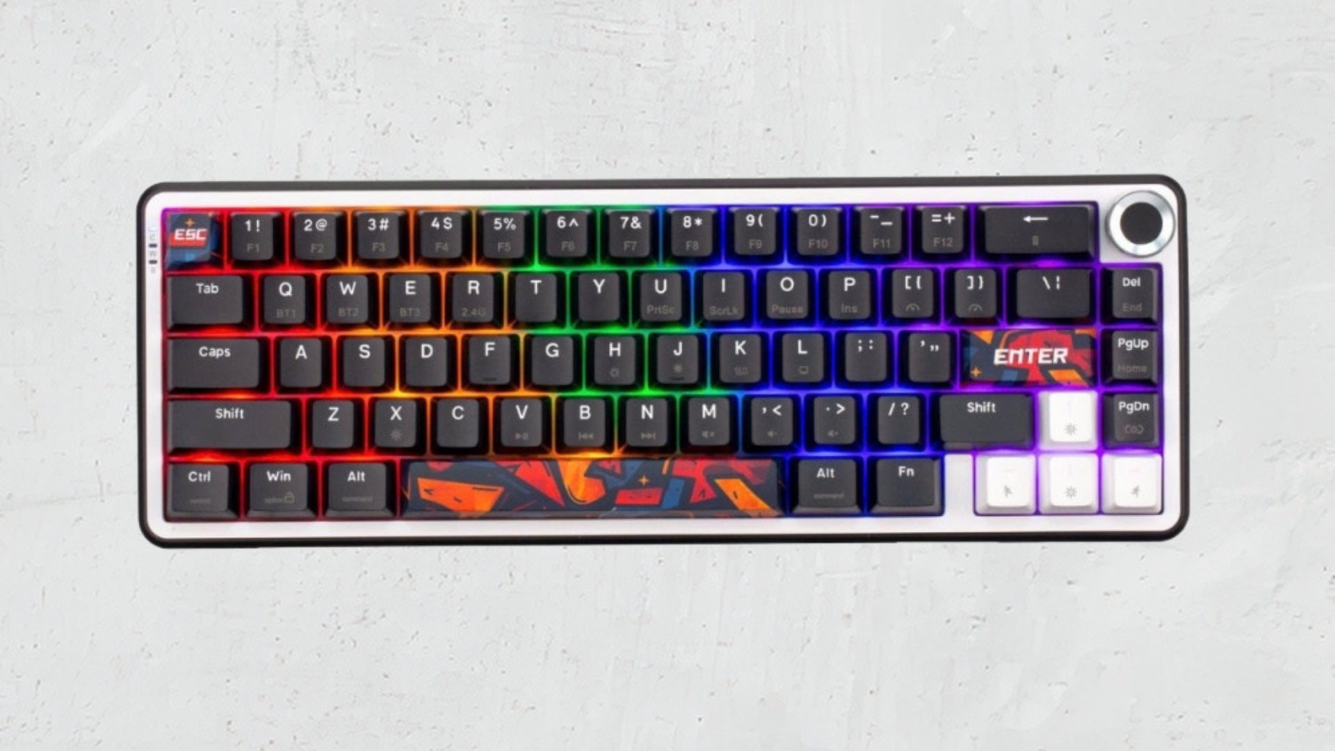 Bàn phím cơ gaming E-Dra EK368S không dây&nbsp;- Red Switch tạo cảm giác gõ mượt và nhẹ tay