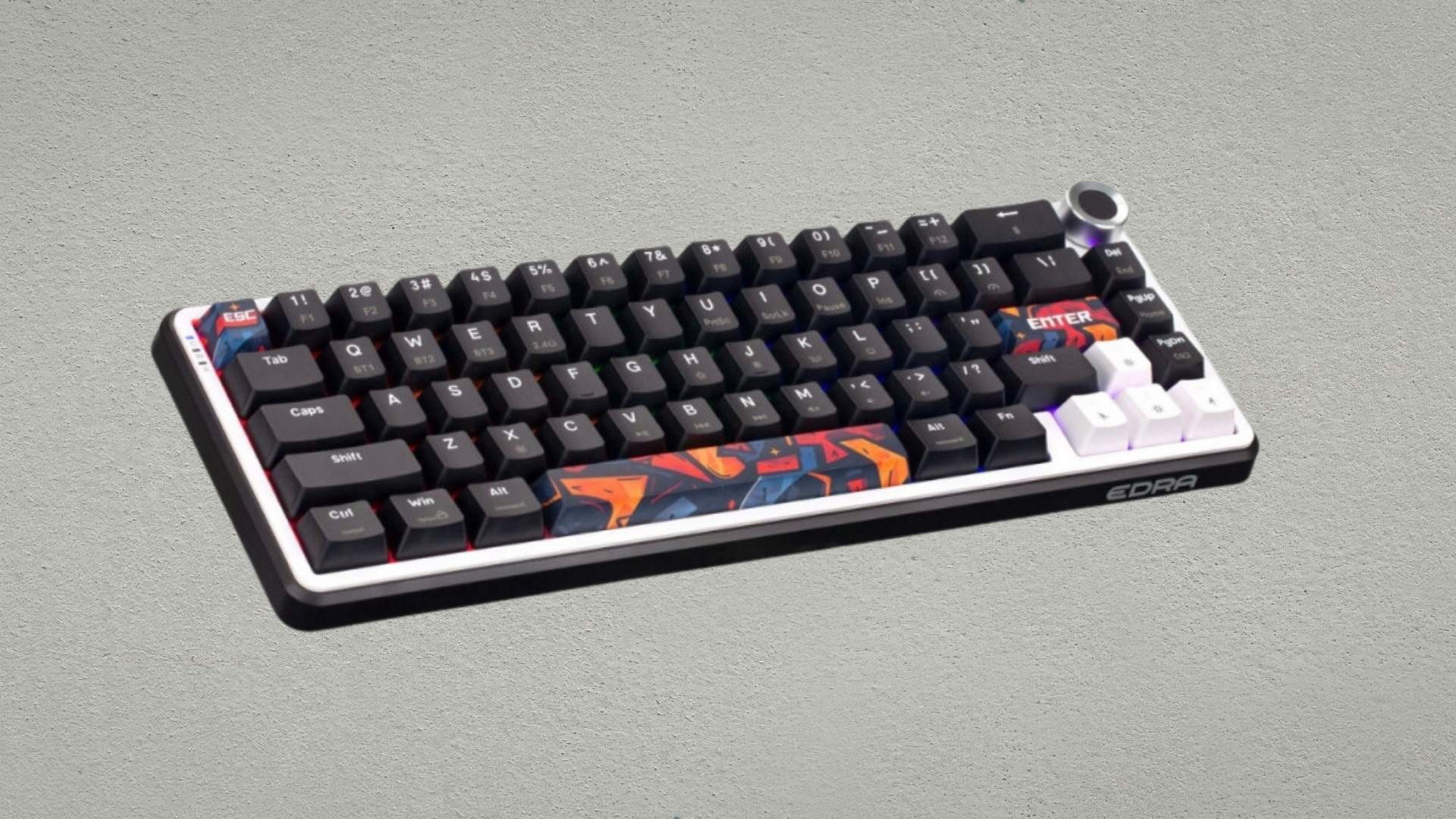 Bàn phím cơ gaming E-Dra EK368S không dây&nbsp;Red Switch - Gọn gàng