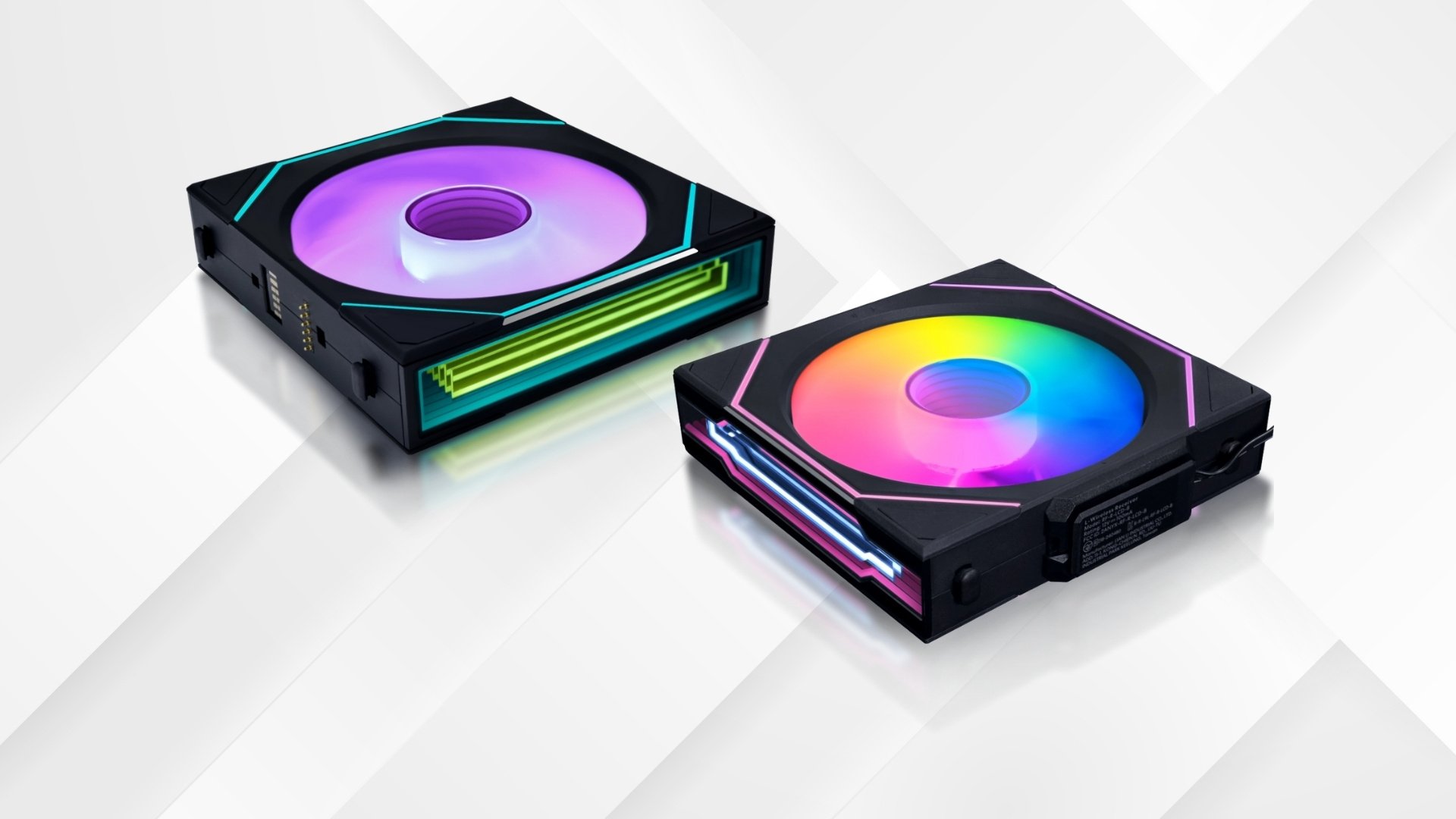Bộ 3 Fan Case LianLi SL-INF Wireless 120 ARGB | Đen – Thiết kế đẳng cấp – Ánh sáng vô cực sống động
