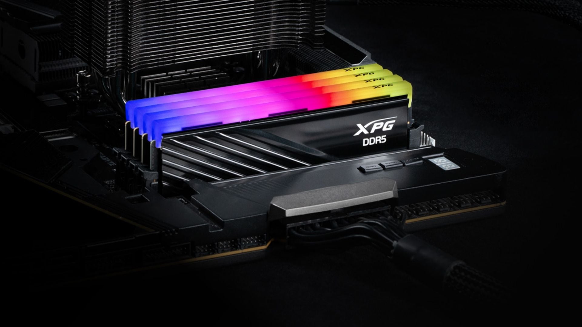 RAM PC Adata XPG Lancer Blade RGB 16GB DDR5 6000MHz - Hệ thống LED RGB