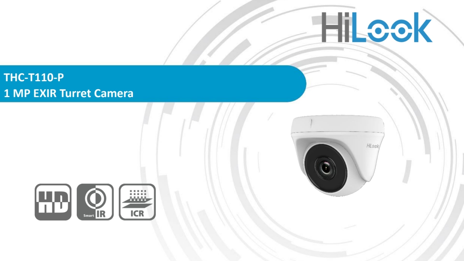 Camera HDTVI Ngoài Trời 1MP HiLook THC-T110 – Giải pháp giám sát giá rẻ, hiệu quả