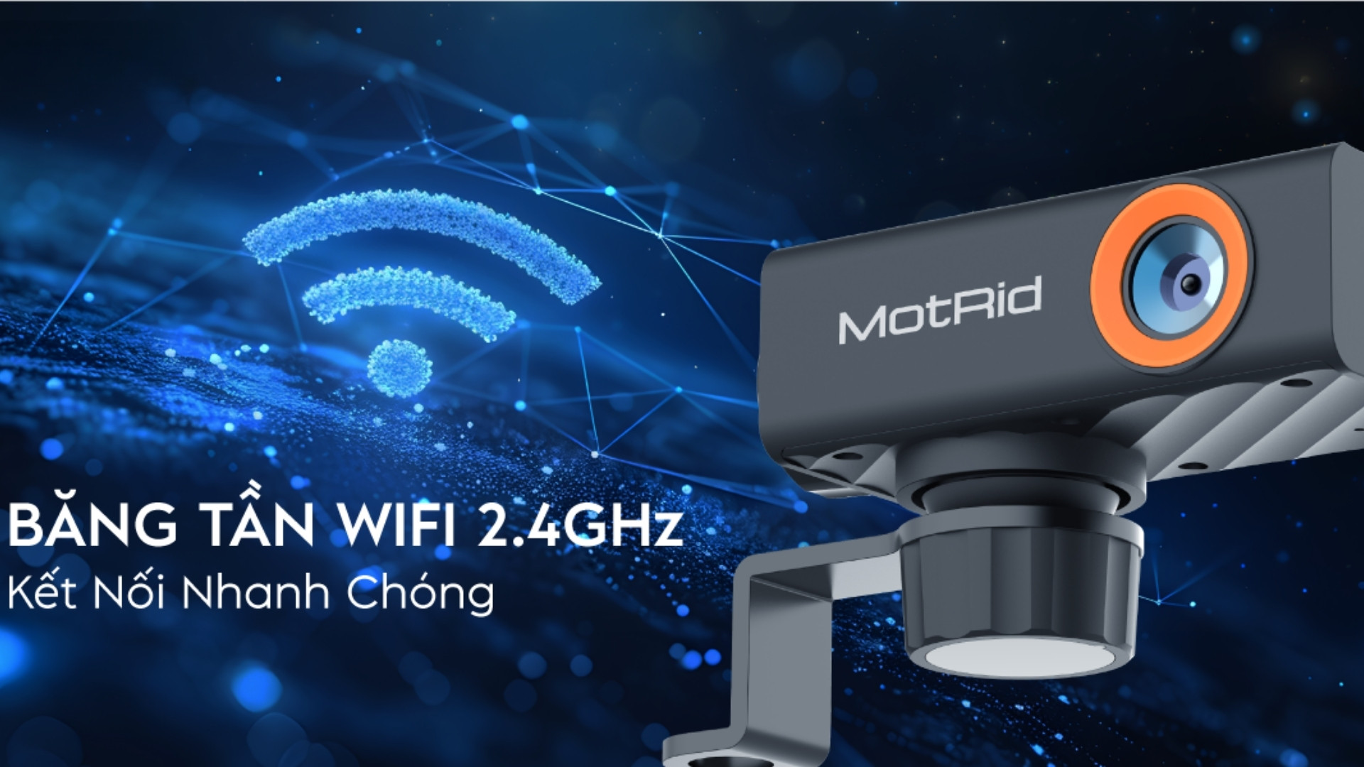 Camera Hành Trình Xe Máy MotRid MD11 – Kết nối WiFi