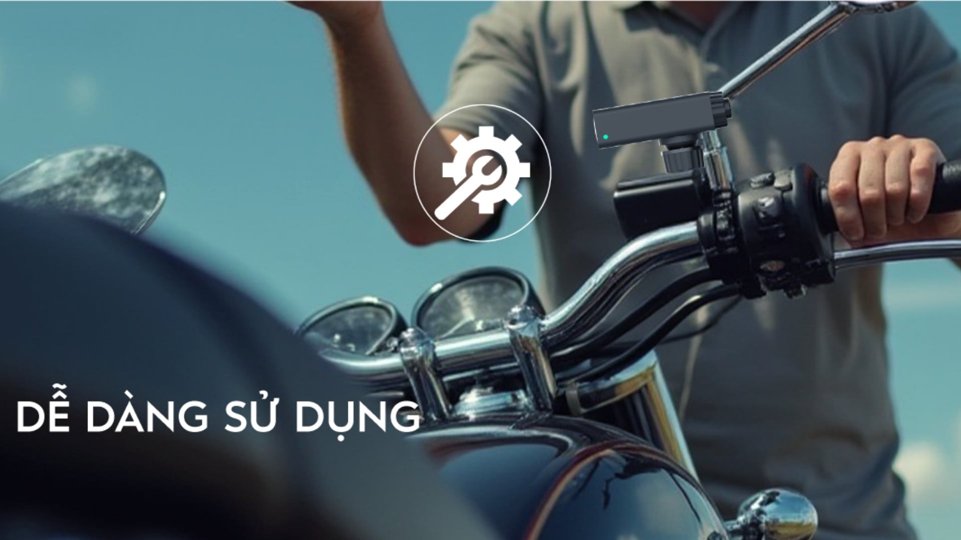 Camera Hành Trình Xe Máy MotRid MD11 – Dễ lắp đặt và sử dụng