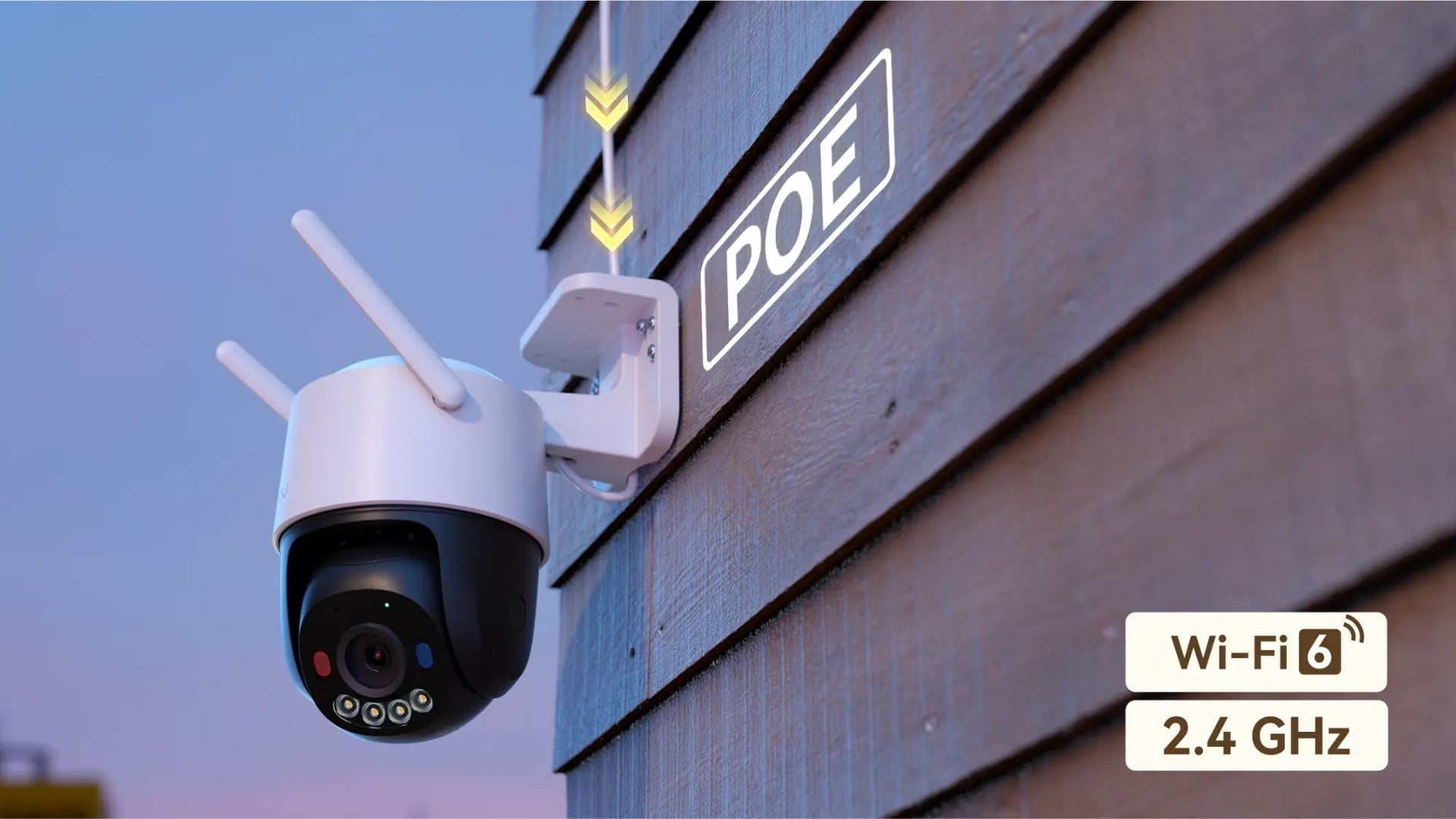 Camera ngoài trời IMOU IPC-K7FP-8V0N Cruiser SC 8MP - Kết nối Wifi 6 và PoE