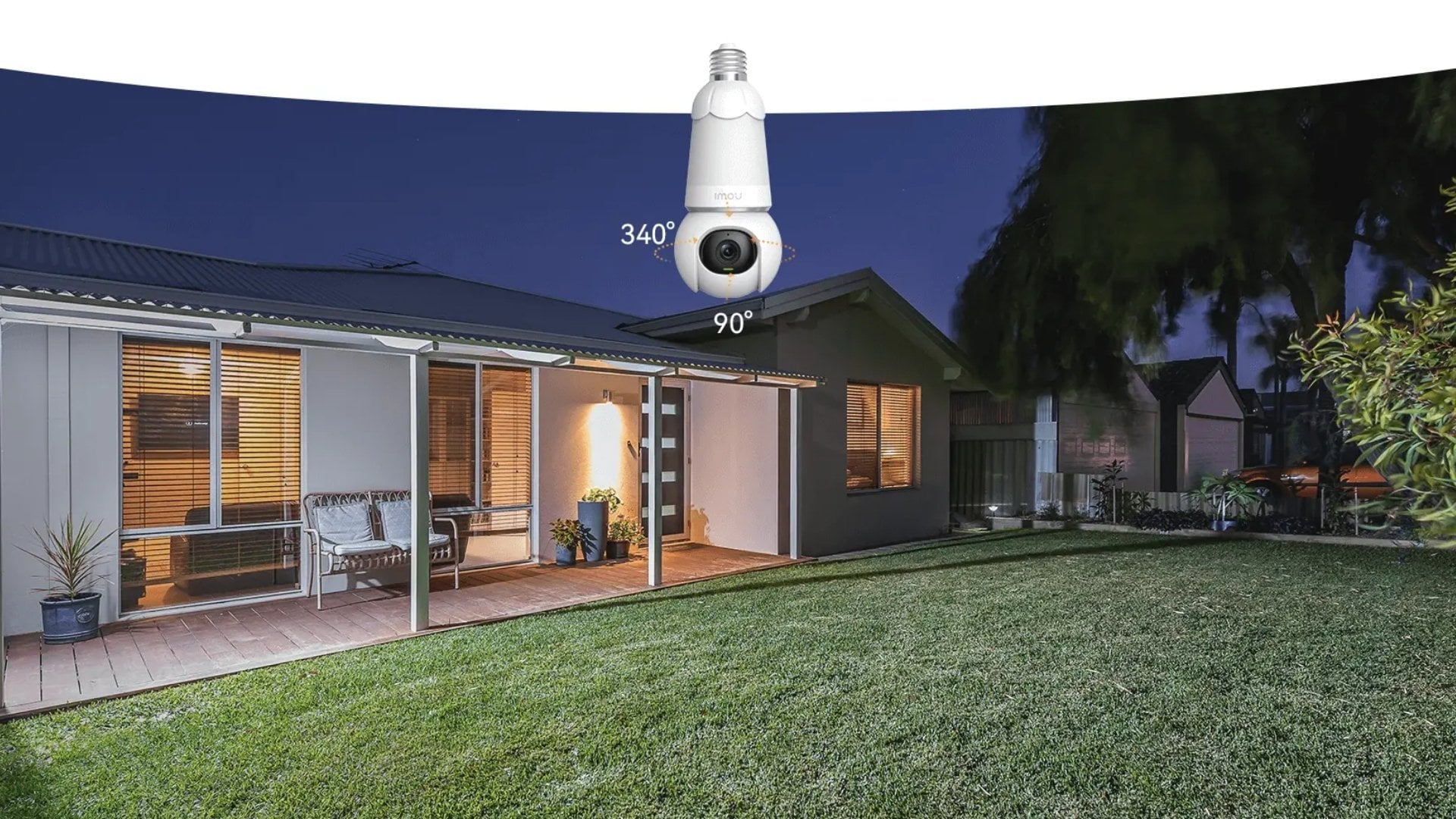 camera giám sát ngoài trời có thể cung cấp góc nhìn toàn cảnh