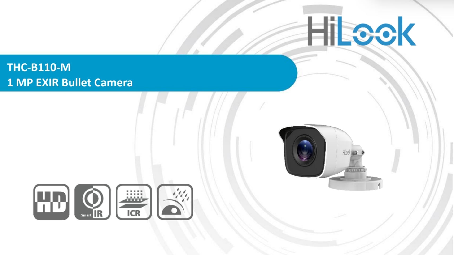 Camera HDTVI Ngoài Trời 1MP HiLook THC-B110-M – Giám sát rõ nét và hỗ trợ nhiều chuẩn kết nối