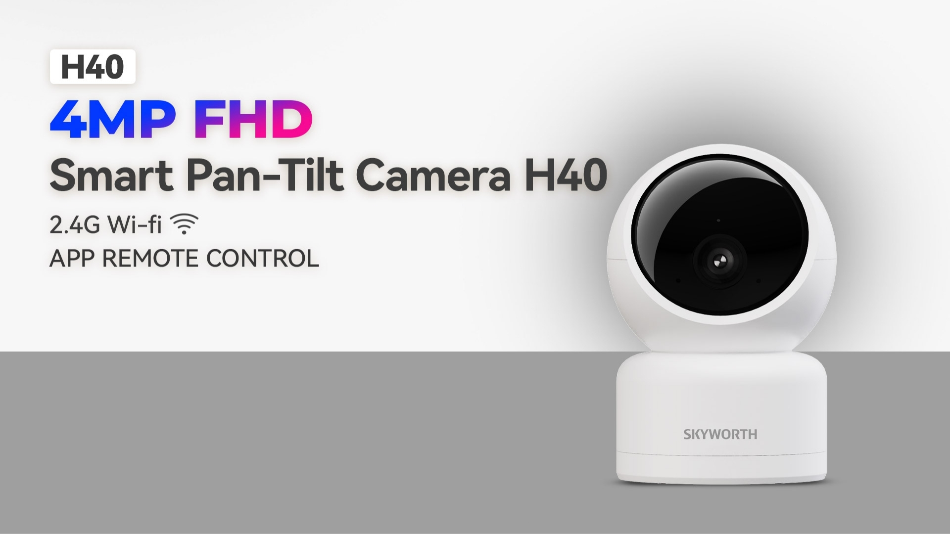 Camera WiFi 360 Độ 4MP Skyworth H40 - Chất lượng hình ảnh vượt trội