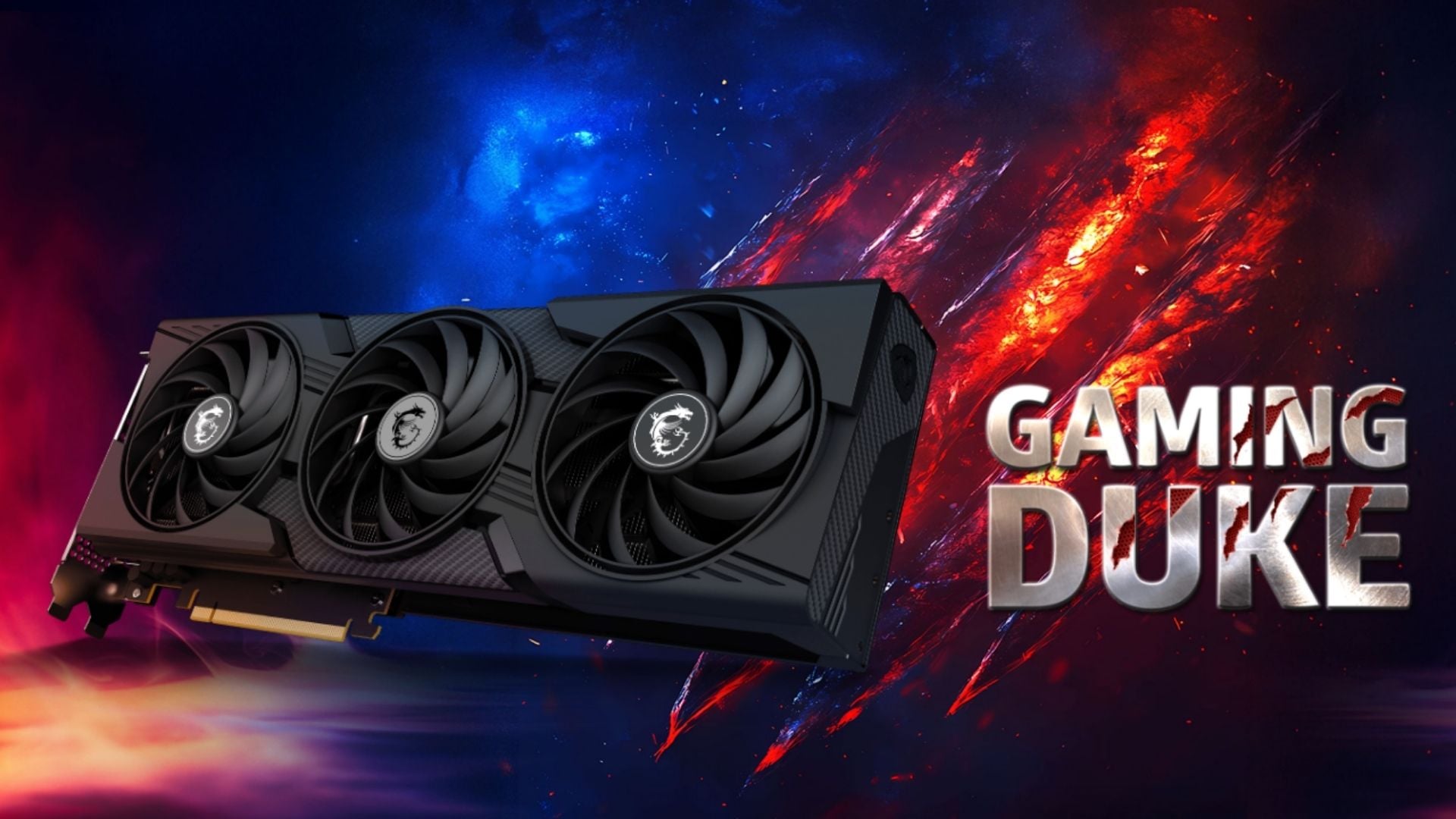 Card màn hình MSI GeForce RTX 5060 Ti 8G Gaming Duke 3X OC - Lựa chọn ba quạt tối ưu cho gaming 2K bền vững lâu dài