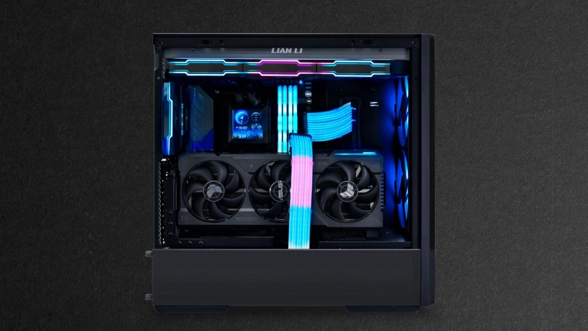 Thùng máy Lian Li Lancool 207 Black – Không gian lắp đặt linh hoạt cho GPU lớn