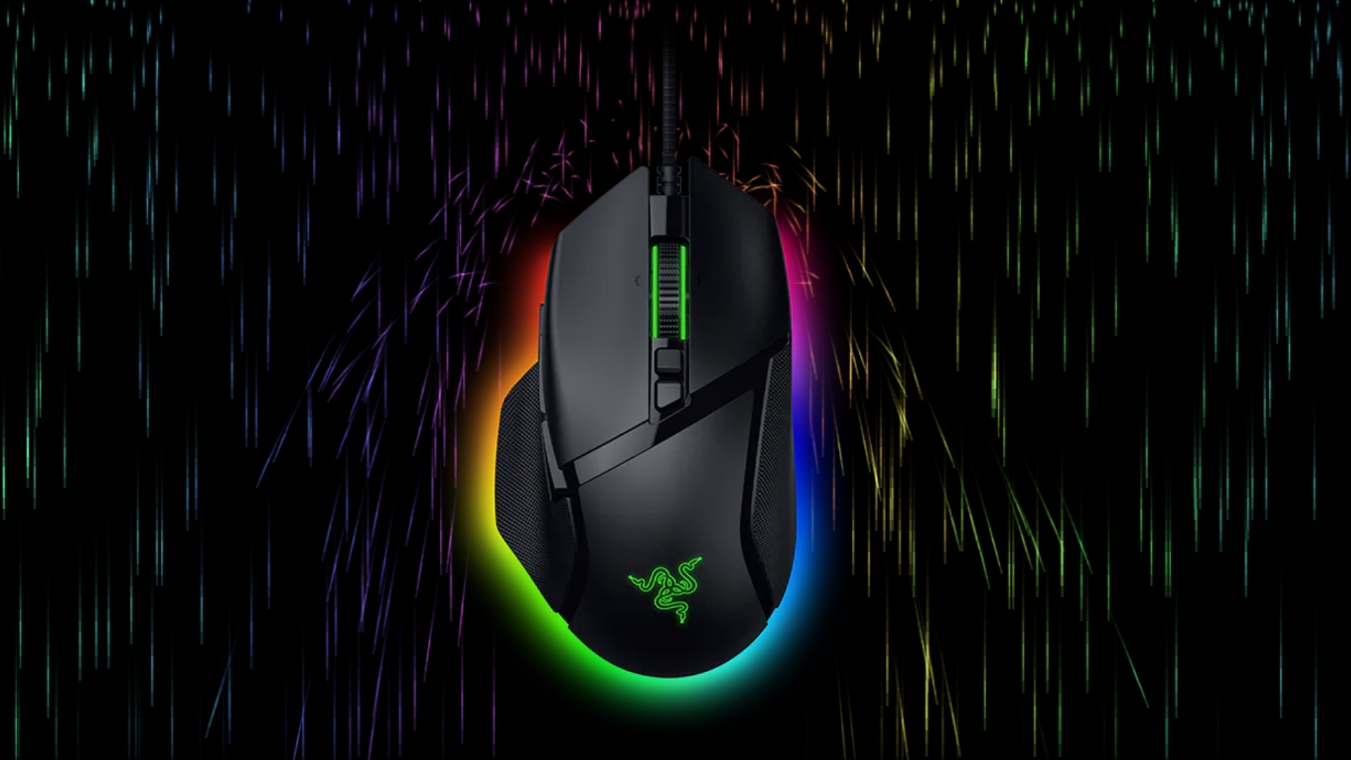 Chuột Gaming Có Dây Razer Basilisk V3 35K - Bánh xe cuộn Razer HyperScroll 4 chiều