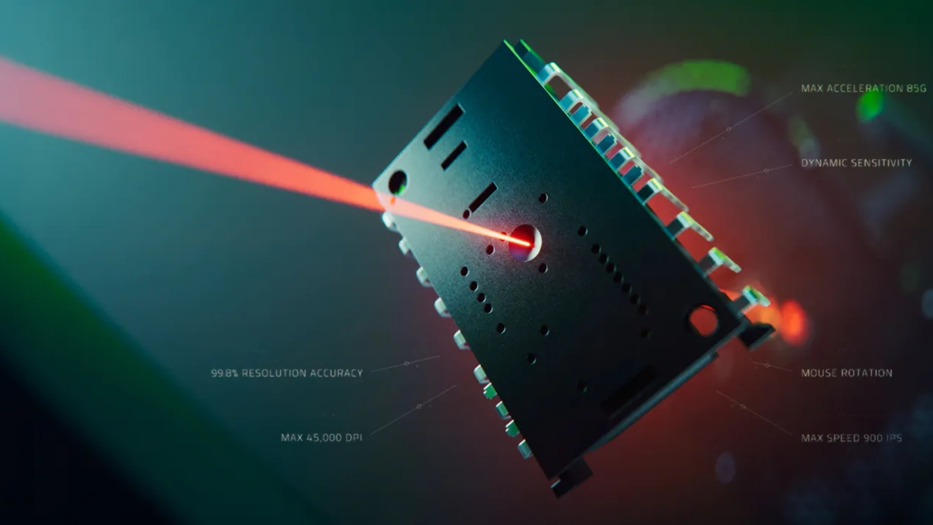 Chuột Gaming Có Dây Razer Basilisk V3 35K - Cảm biến quang học Focus Pro 35K