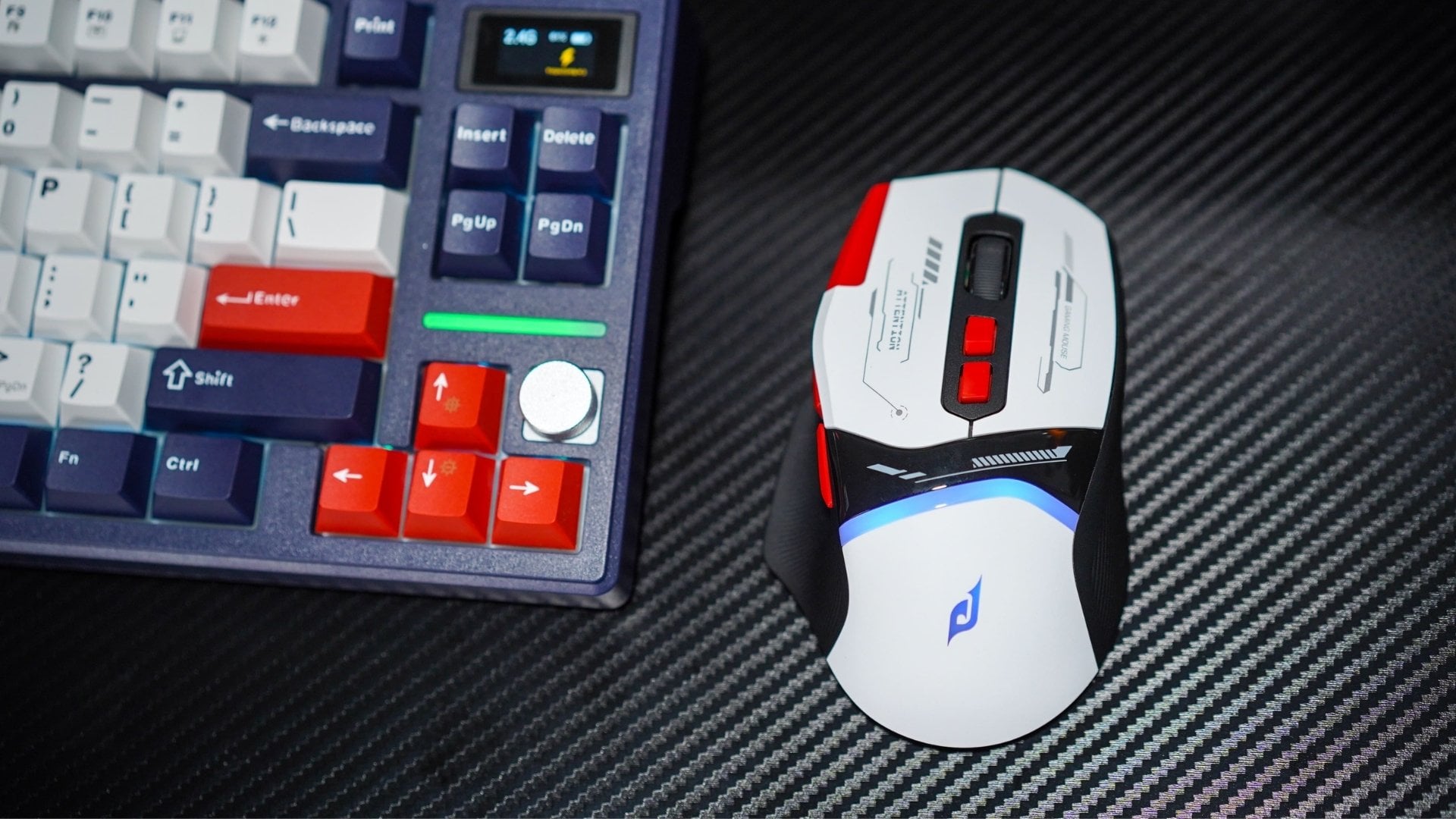 Chuột gaming E-Dra EM631W không dây - Switch HUANO - Nút bấm rõ tay